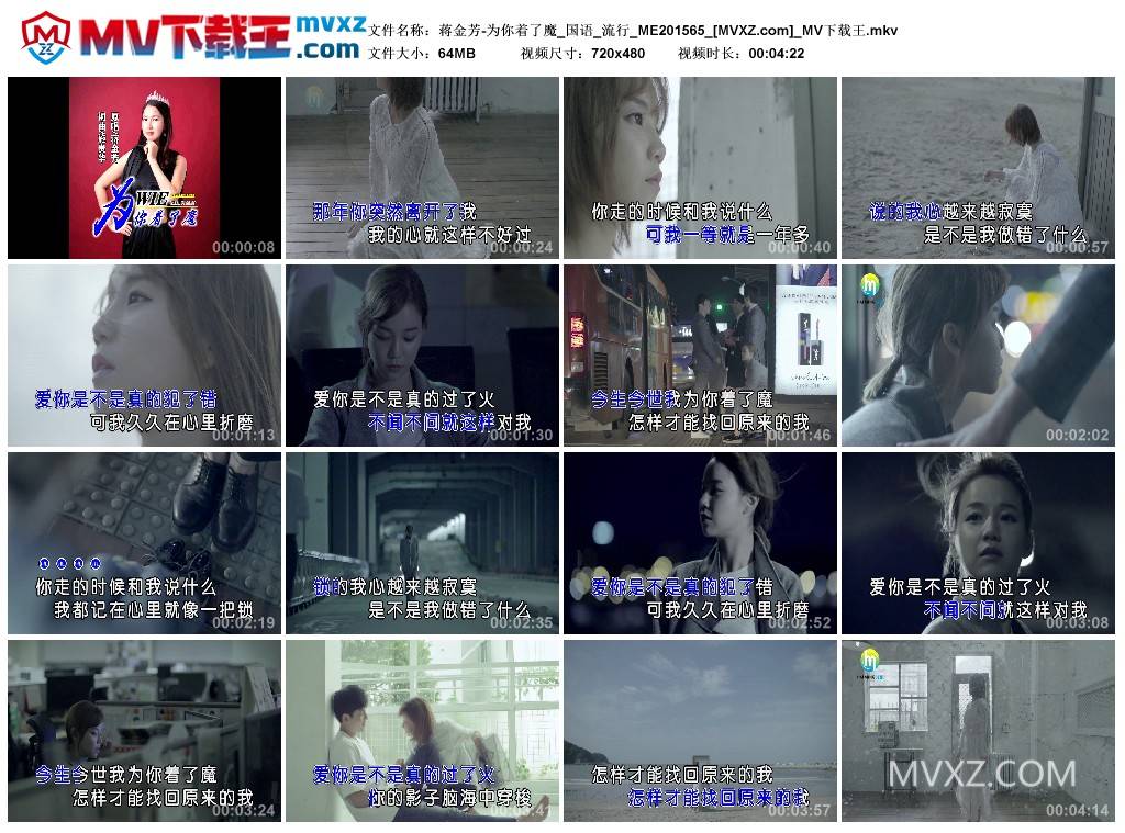 蒋金芳-为你着了魔_国语_流行_ME201565